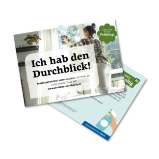 Vorschaubild der Postkarte "Ich hab den Durchblick!"