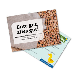 Vorschaubild der Postkarte "Ente gut, alles gut!"