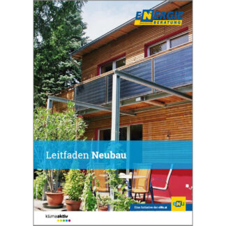 Cover der Broschüre "Leitfaden Neubau"
