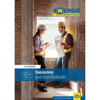 Titelbild des Leitfadens Sanieren gut durchdacht