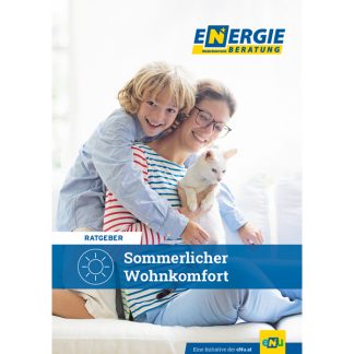 Cover der Broschüre Sommerlicher Wohnkomfort